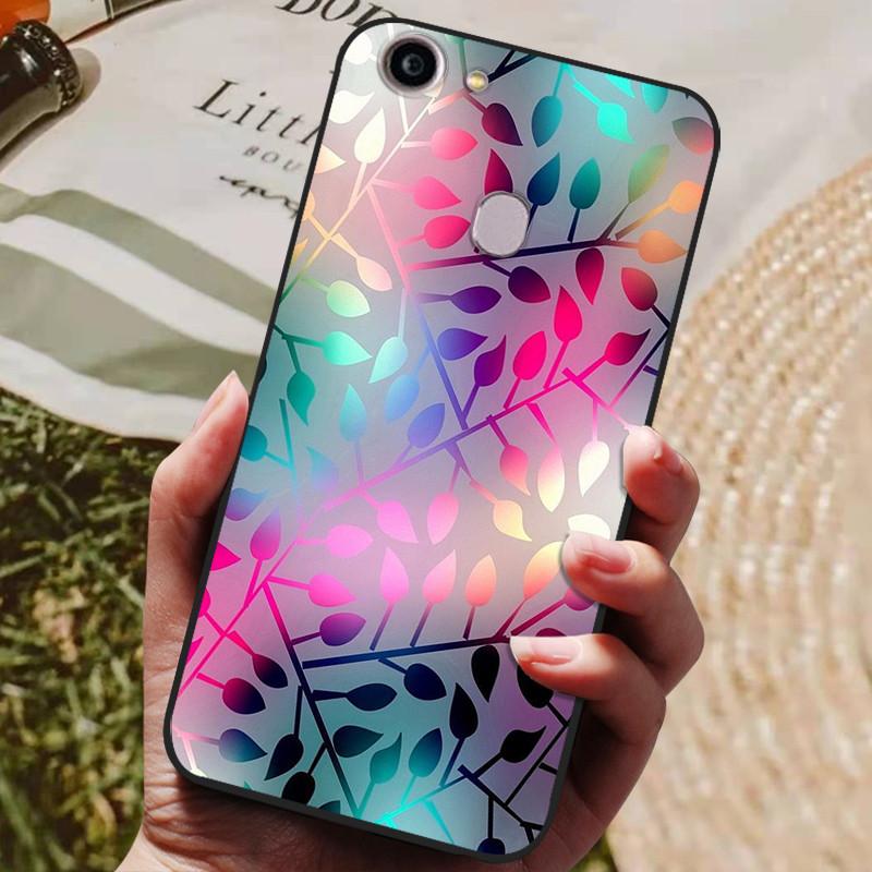 For OPPO F5 Case 6.0'' Flowers Wolf Soft TPU Phone Cases For OPPO F5 Youth F 5 / F7 /F9 Silicone Back Cover For OPPO F7 F9 F 7 9