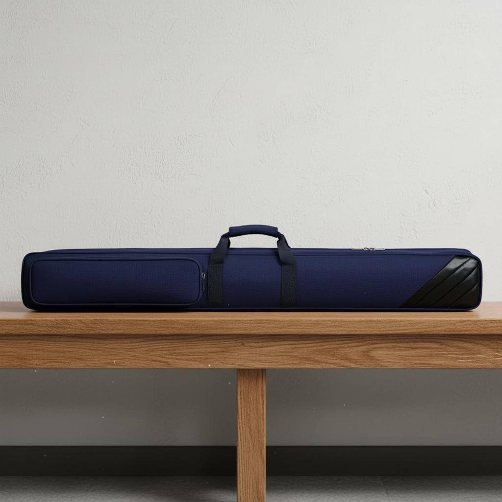 Bolsa para Taco Articulado de 34 Piezas Funda Resistente para Taco de 12 Piezas Bolsa de Almacenamiento para Palo de Snooker Agarre Cómodo Accesorio Deportivo Resistente al Agua