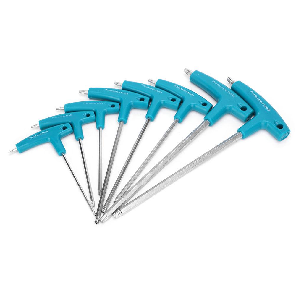 

THandle Hex Wrench Set Pentalobe AntiSlip Handle Hand Repair Hardware Tools 0614B