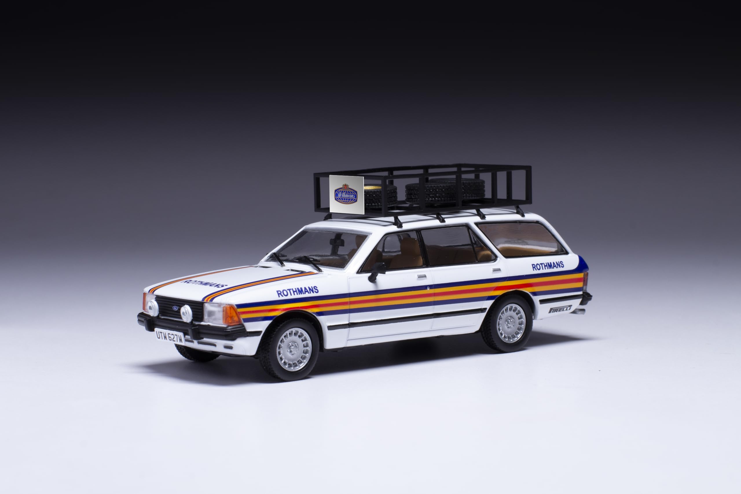 

Ixomodel B Ford Granada MK II Turnier 78 Rally Assistant Car RAC435 1/43