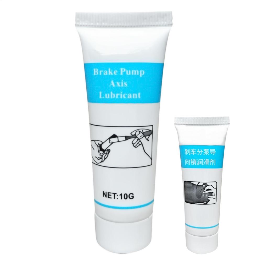 10G Brake Lubricant Cylinder Guide Pin Lubricant Brake System Tube Grease Heat Resistant Brake Pad Grease Car Care Products