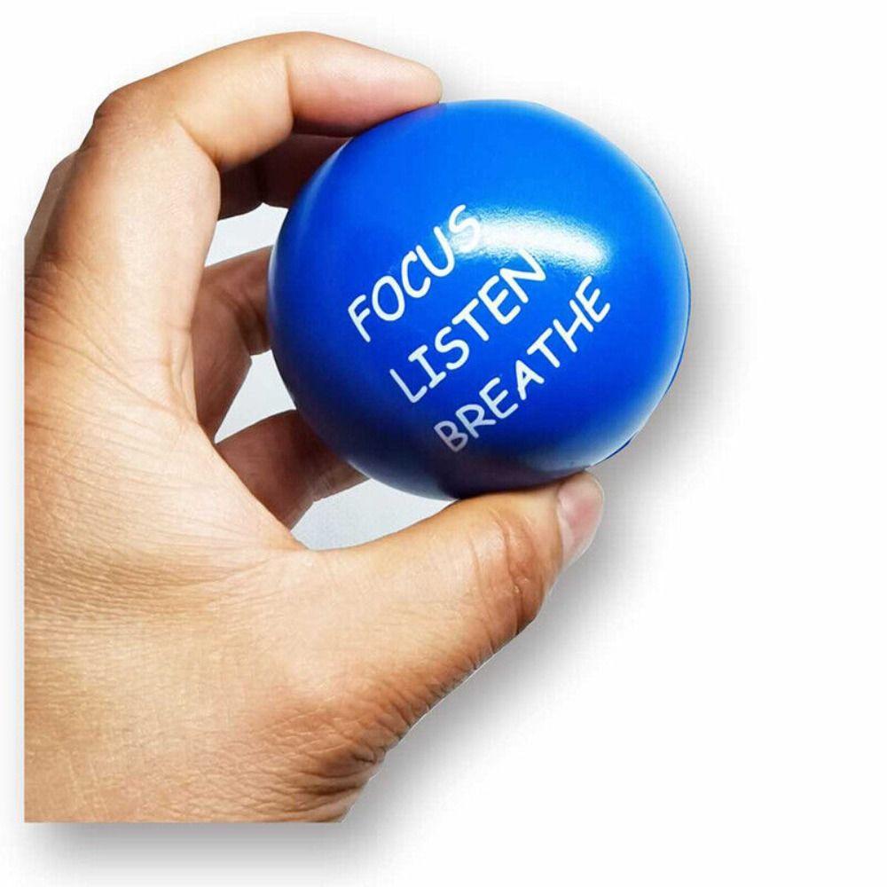PU Stress Relief Balls Grip Training Grip Strength Balls New Hand Stress Ball  Kids And Adults