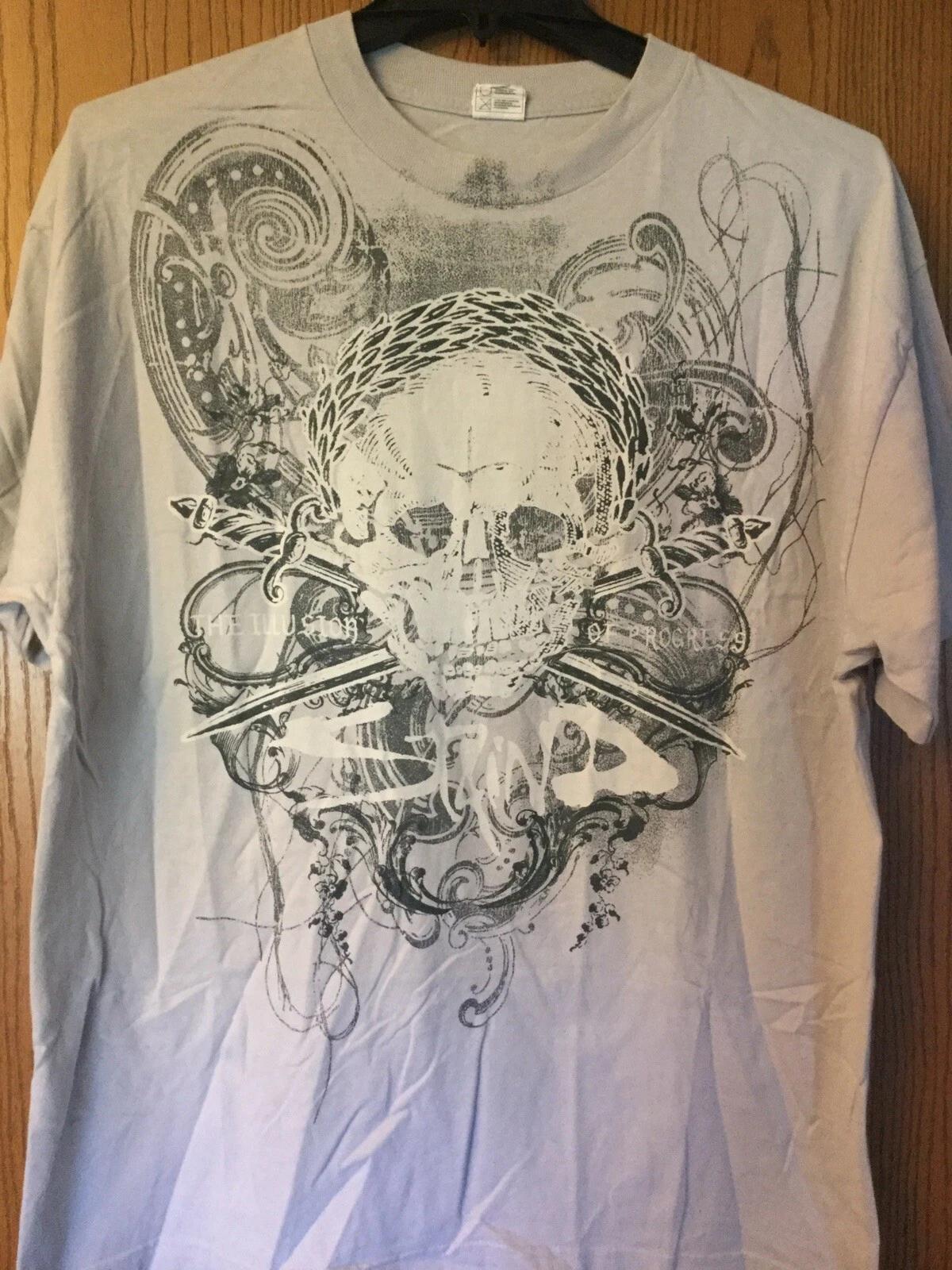 

Staind. “The Illusion Of Progress”. Shirt. Gray. XL 2XL