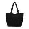 Retro Velvet Shoulder Bag Women'S Versatile Casual Corduroy Portable Large-Capacity Tote Bag Fashionable Commuter Bag