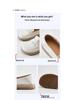 Fan Shun 1018-3 Women's Soft Leather Non-Slip Casual Flats – Comfortable and Lightweight