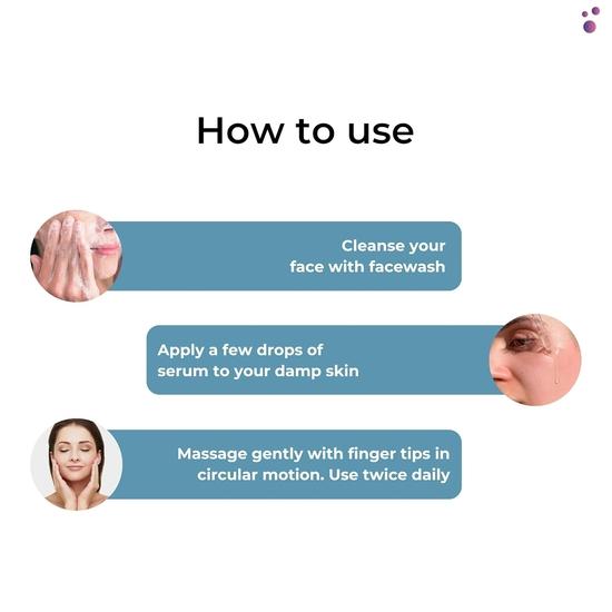 TRIOLAB Pleťové sérum 30ml | Niacinamid, Vitamin C, Vitamin E Pleťové sérum pro muže a ženy, Hyperpigmentace a Jemné linky