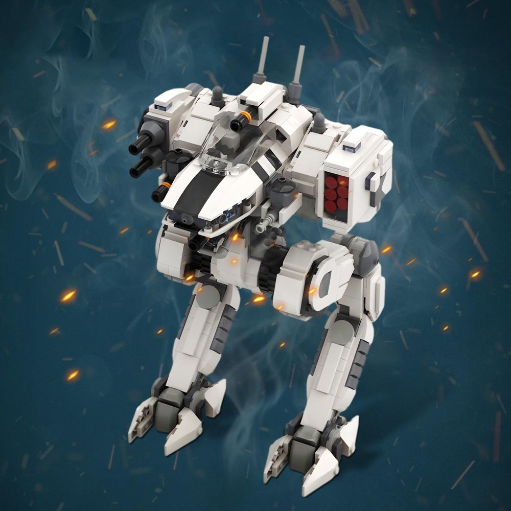 Gobricks MOC-213341 Battlemech Osiris Building Blocks Toys Gifts