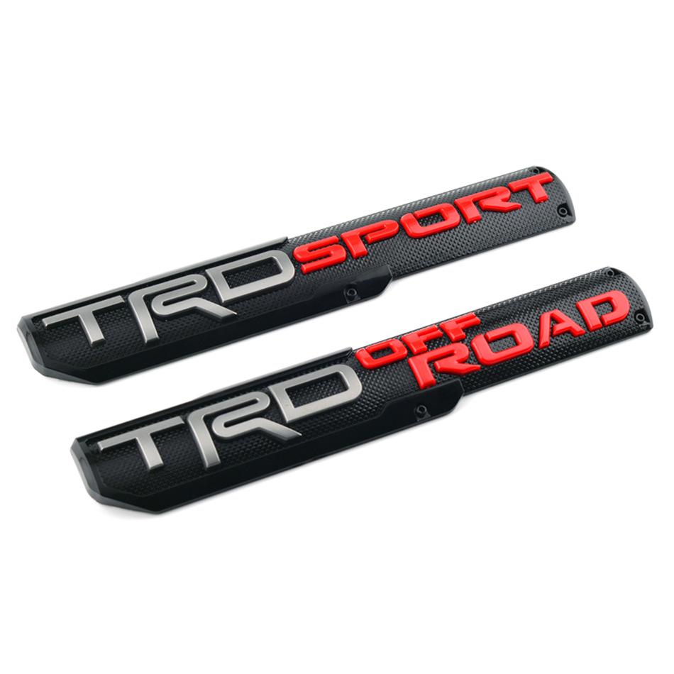 Tundra TRD PRO Sequoia Car Door Side Stickers Logo (ABS)