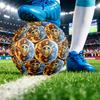 Leeds United FootballPrinted Size 5 Soccer Bball, Anti Slip Adult Match Football Souvenir for Football Fans