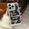 Creative Apple 16 all-inclusive iPhone15PLUS transparent 12/13 four-corner anti-drop 11PROMAX mobile phone case 14p