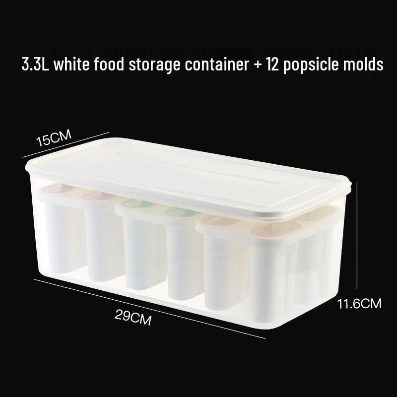 ZISIZ Ice Cream Mold & Storage Set