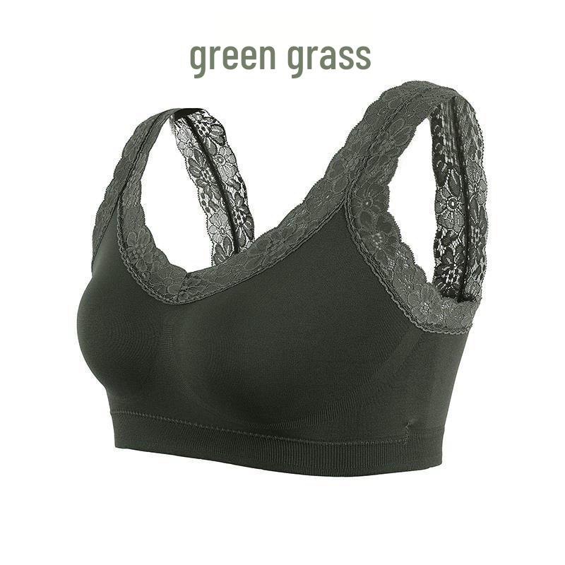 

Кружевной бесшовный бралетт Queen: Стильный спортивный жилет с красивым дизайном спины One Size