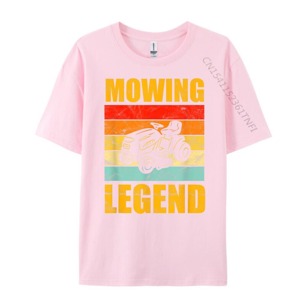 Funny Lawn Mower Mowing Legend Yard Work Lawn T Shirt Men 100 Cotton Shirts Memorial Day Graphic Tshirts