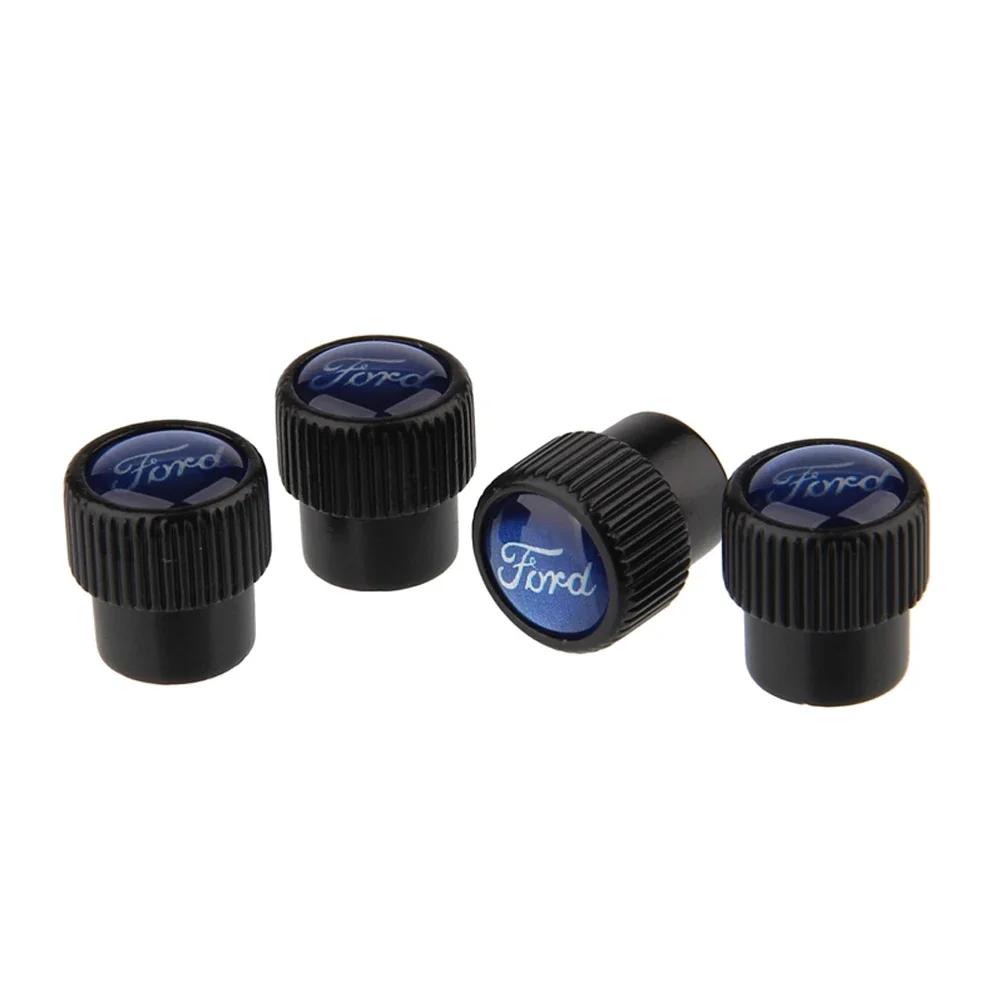 For Honda cco4Pcs Ford Alloy Tire Valve Caps Anti-Rust Airtight Protection Wheel Decor For Focus MK2/3 Mondeo MK4 Ranger Ecosport Kuga