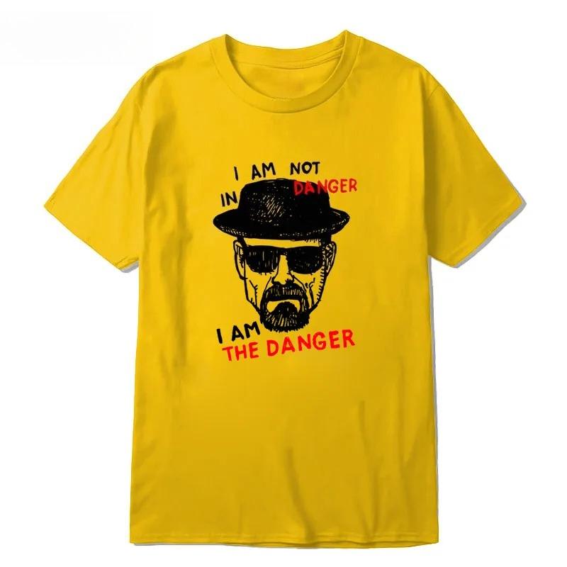 Men T-shirt Cotton Short Sleeve Breaking Bad Men T-shirt Casual Heisenberg Print Summer Tshirt Cool T-shirt Male Men Tops