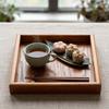 Solid Wood Serving Tray Smooth Food Tray Portable Appetizer Tray  Cafe Restaurant
