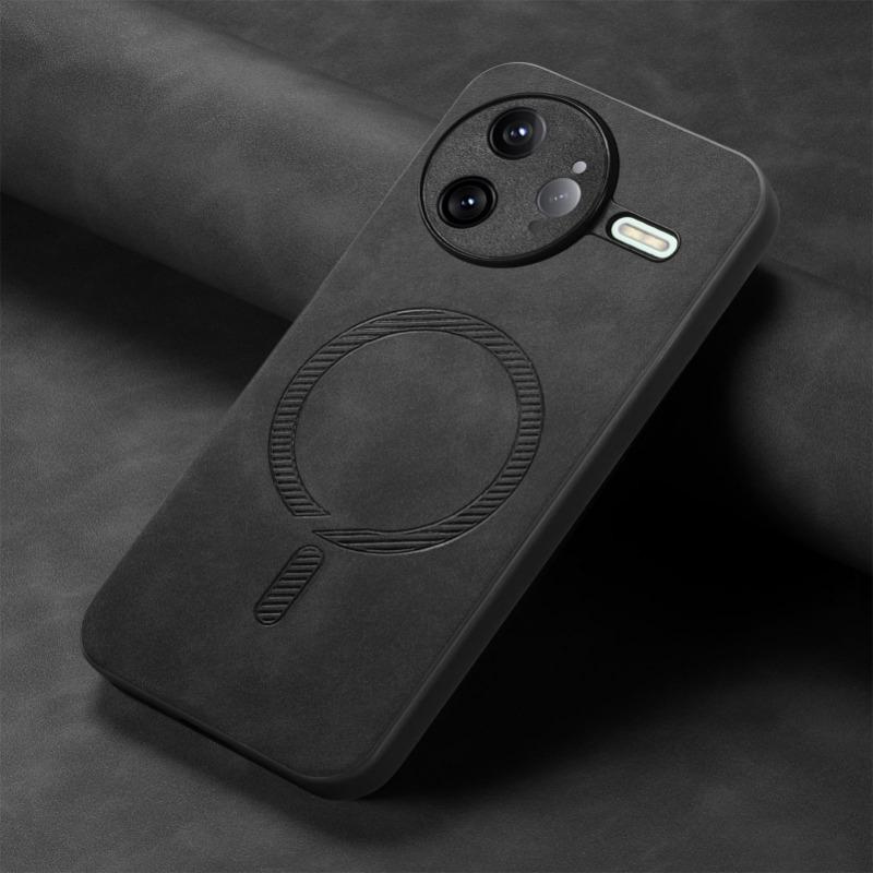 Für POCO F7 Ultra Fall für POCO F7 Pro Luxus Leder für Magsafe Magnetische Drahtlose Lade Abdeckung für POCO X7 pro F7ultra Shell