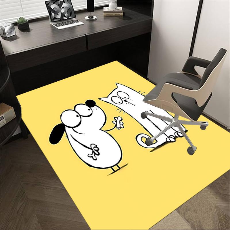 1PC dog cat Extra Large Non Slip Floor carpet, Office, family, bedroom Large Area Rug Indoor Rugs, Vibrant Colors