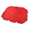 Swing Canopy 210D Silver Coated Oxford Waterproof UV Proof for Outdoor Patio Yard Chair 142x120x18cm Red