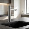 304 Stainless Steel Tall Mixer Faucet for Kitchen & Basin