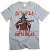Unisexs Outta Spells But Not Outta Shells T Shirt Tee Funny Cotton Unisex Oversized Casual Summer Loose Top Streetwear Comfortable