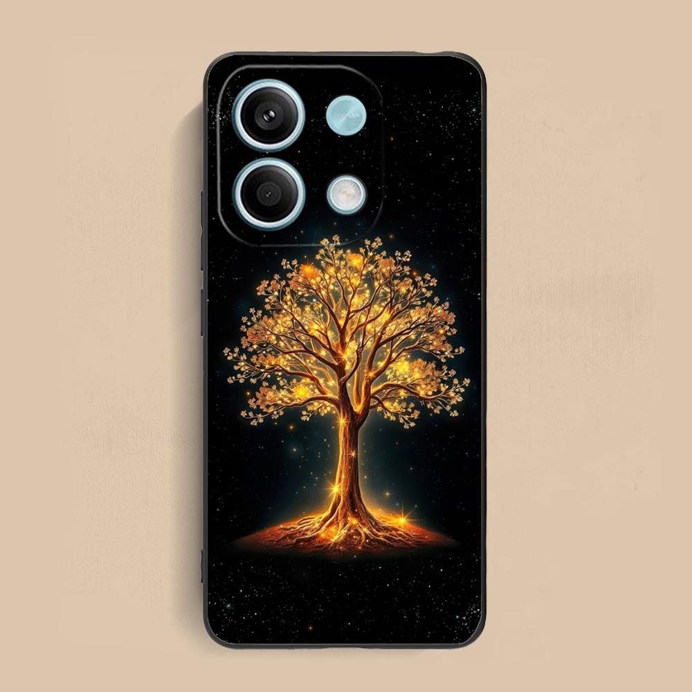 

World Life Tree Mobile Phone Case for Xiaomi Redmi 15 14 13 12 A5 3 2 1 C Plus 4G 5G Colorful Printing Cover Pretty Luxury Redmi A1+