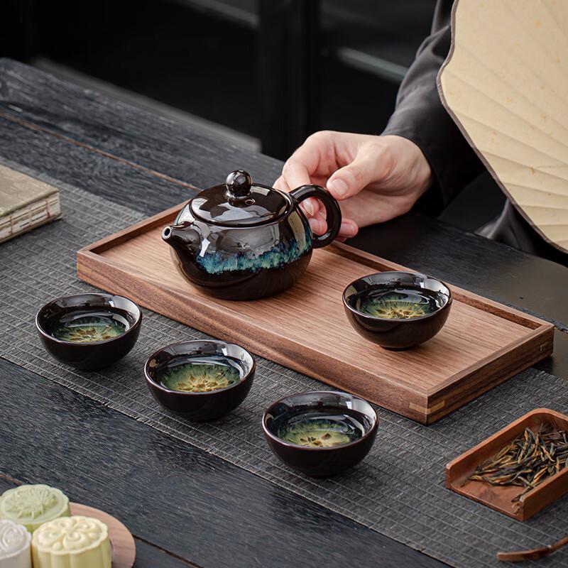 

Meijin Ceramic Kiln-Changed Tea Set