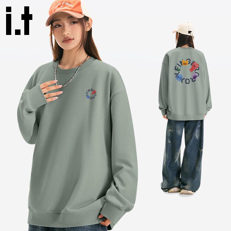 Fingercroxx IT Unisexowa Luźna Bluza z Długim Rękawem