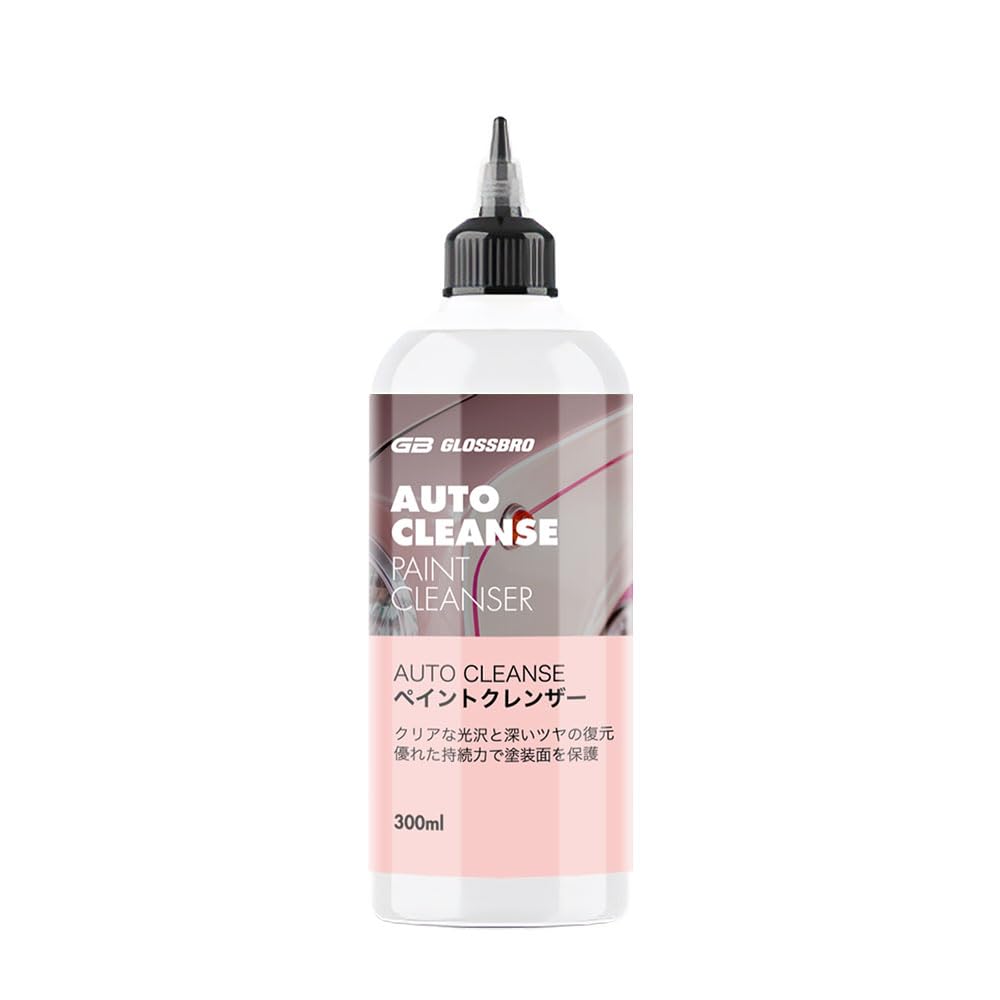 GLOSSBRO Auto Cleanse Paint Easily Removes Stubborn Water Stains and It Also Removes and Without Abrasive It Also Resets and Your Providing UV