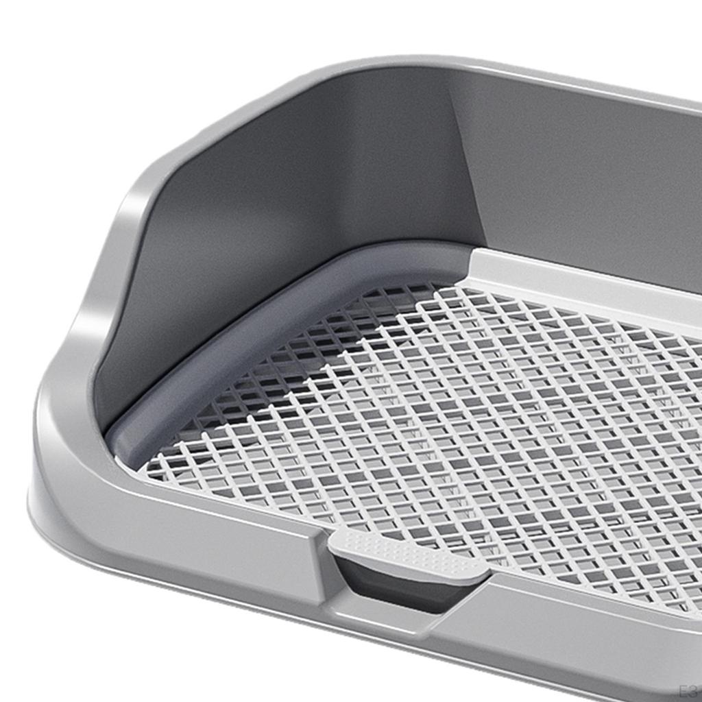 Dog Toilet Potty Pad, Mesh Training Tray, Pet Pad Holder for Indoor Puppy