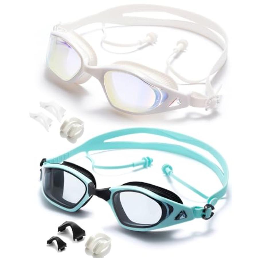 Swim Goggles, Super Clear View, Goggles Swimming Adult
