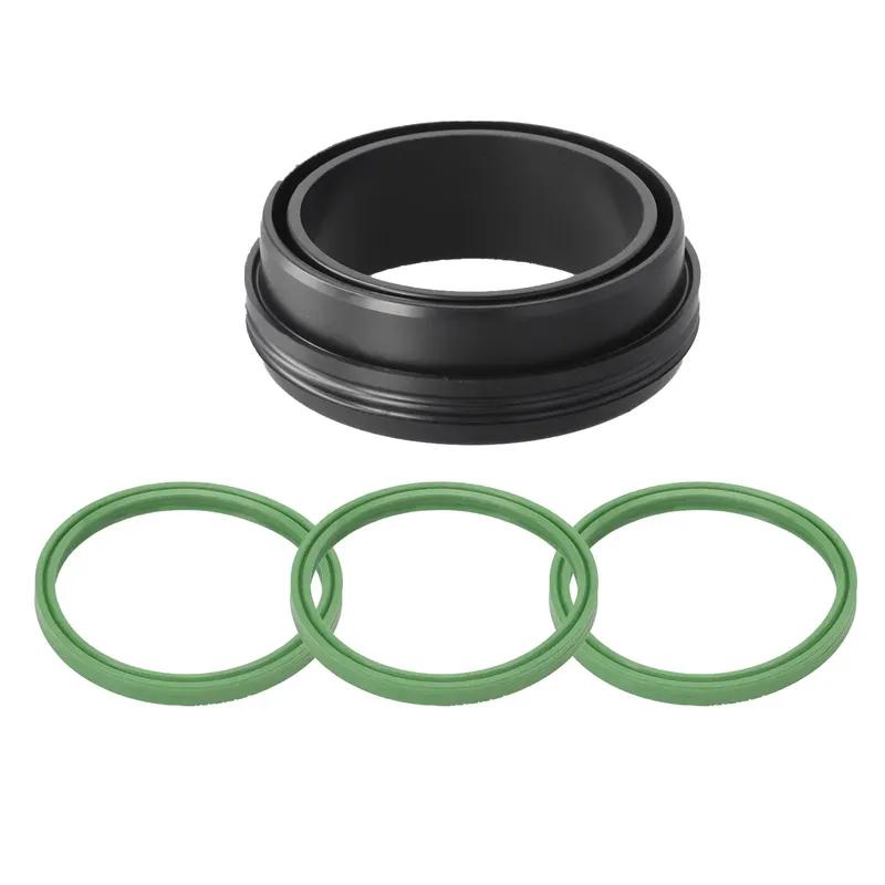 

4pcs Tube Turbo Collector Intercooler Seal Kit OEM Part Number 11617801222 For Bmw 3 5 7 Replacement Car Accessories