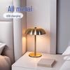 Nordic Minimalist Metal Touch Desk Lamp with USB Charging