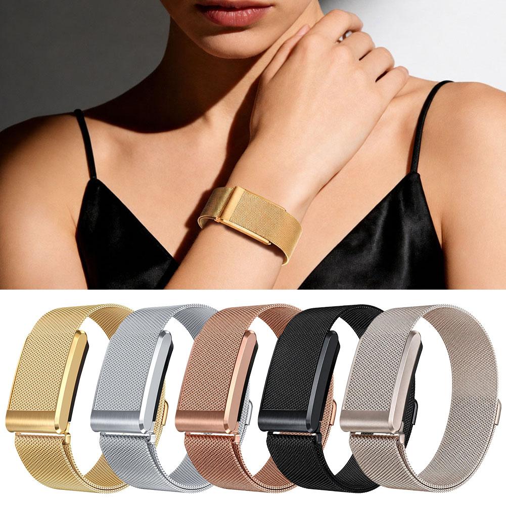 Magnetic Metal Watch Strap Adjustable Band Breathable Comfortable Replacement Wristband Fitness Tracker for WHOOP 5.0 MG LIFE