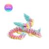 3D Printed Crystal Dragon Wings Articulated Figure Toy
