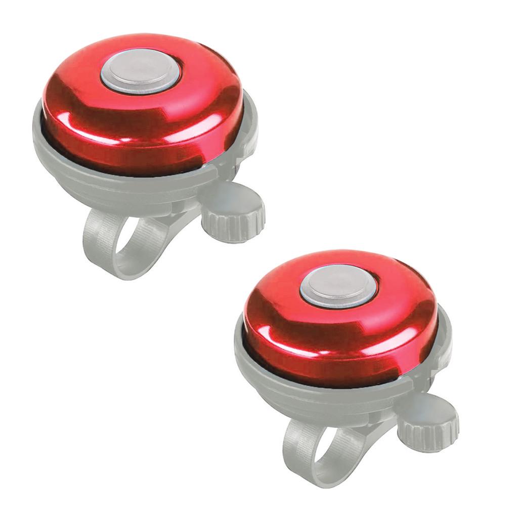 2pcs Right Hand Bicycle Bike Bell Aluminum Loud Crisp Clear Sound Adults Kids