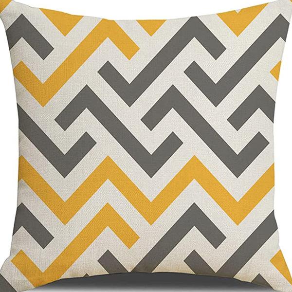 Popular Simple Abstract Geometric Pillow Case Nordic Morandi Home Sofa Car Cushion Cover