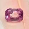 Natural Pink Ruby 3.95 Ct Beautiful Emerald Cut CERTIFIED Rare Loose Gemstone