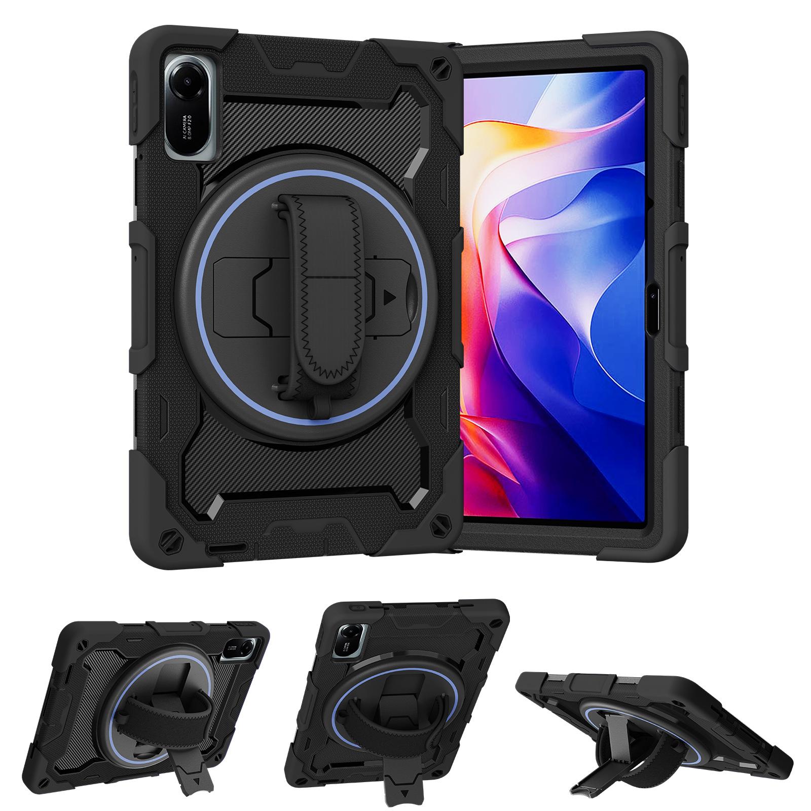 

Heavy Duty Rugged Case for Redmi Pad 2 2025 11.0 SE 11 4G 8.7 10.61 Pad Pro 12.1 Xiaomi POCO Pad 360 Rotating Stand Cover RedmiPadPro12.1 2024