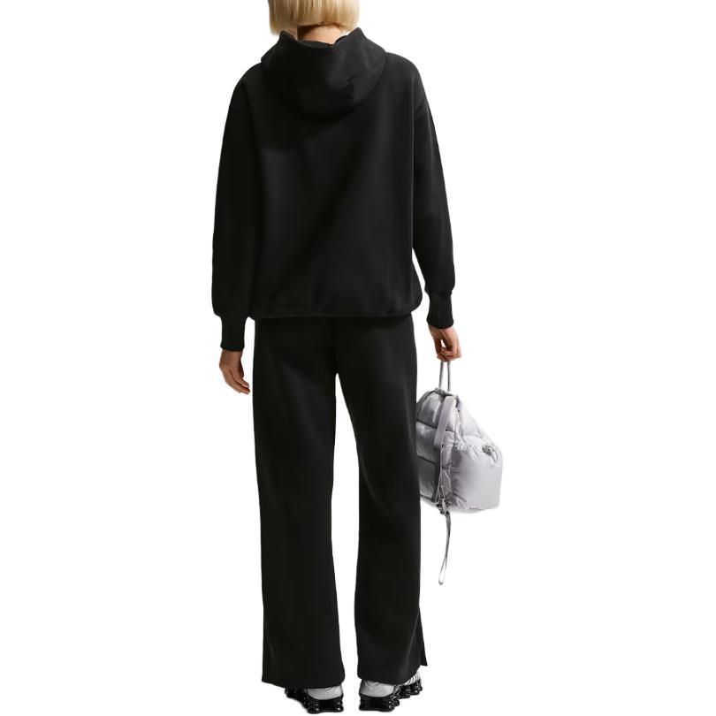 Nike Sportswear Phoenix Fleece Letter Logo Hooded Long Sleeve Loose Sweatshirt Women Tops IM9644-010