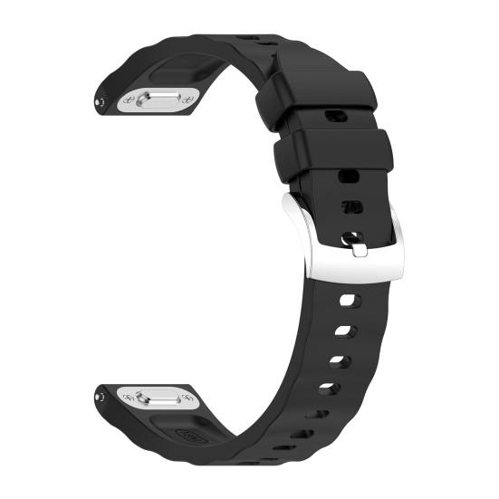 

Силіконовий ремінець для годинника, замінний, сумісний з Huawei Watch GT 6 41MM, регульований, водонепроникний, дихаючий, для жінок, чоловіків, смарт-годинника, спортивний браслет на зап ястя чорний