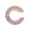 Luxury Sparkling Women's Ear Cuff - No Piercing Needed, Vibrant Colors