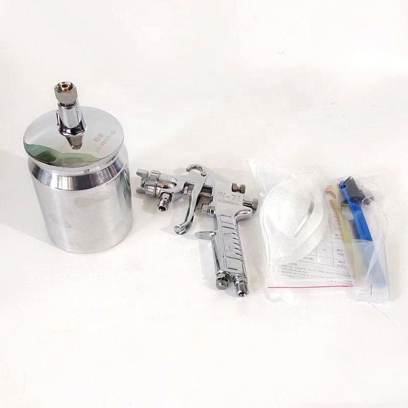 W71 Household Pneumatic Tools Down Spray Paint Gun with 1.3 1.5 1 Air Brush OEM Customizable