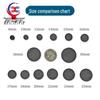 Black Ferrite Cylinder Magnet Ring with Hole - Strong Ring-Shaped Salvage Magnet.