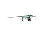 DENYI Scale Fighter Horten Ho 229 Go 229 Flying Wing Miracle of the Empire Series Plastic Model 1/144 Plane, A-0 A-0 Fighter-bomber, 1, Pre-painted,