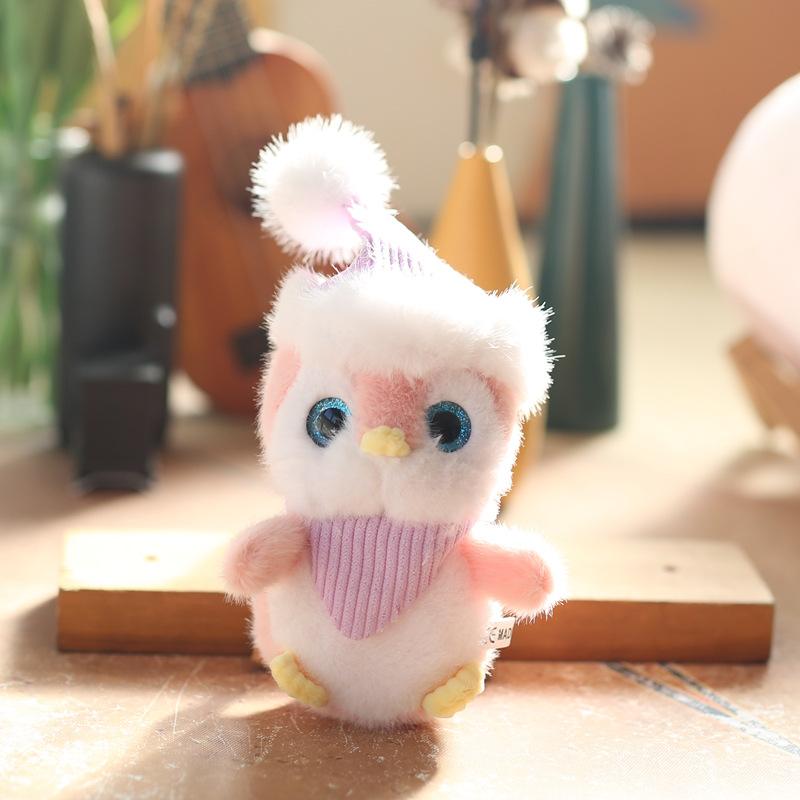 Cute Little Penguin Pendant Plush Toy Doll Cartoon Bag Hanging Keychain Rag Doll Doll