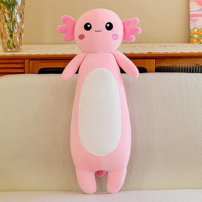 Four-Color Salamander Plush Pillow - Cute Long Doll