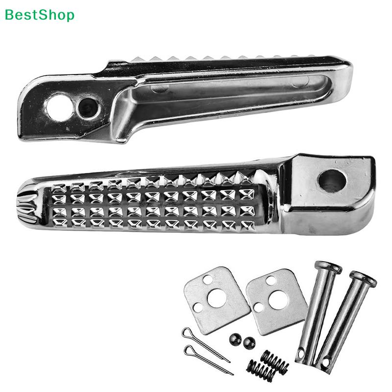 Motorcycle Foot Pegs -full Set Of Universal Aluminum Alloy Anti-Slip Footpegs,For Most Motorcycles Wear-Resistant