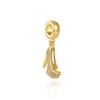 New Gold Color Love Honeybee Flower Diy Bead Fit European Copper Charms Bracelet For Women Jewerlry Accessorie
