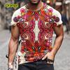Summer 3d Abstract Print Short Sleeve T-shirt Unisex's Casual Creativity T-shirt